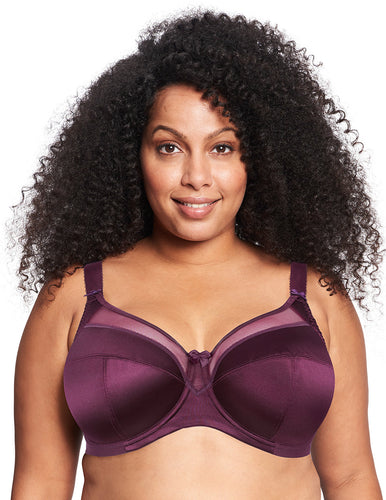 Goddess Kayla Banded Full Cup Underwire Bra (6164),36L,Taupe Leopard