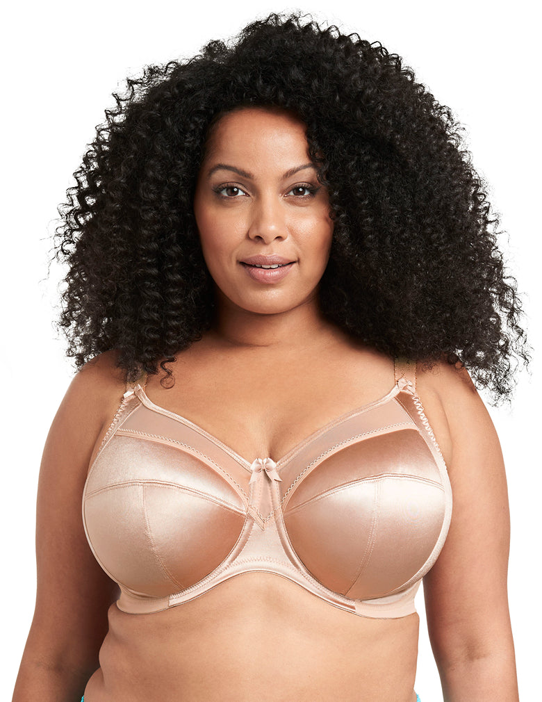 Goddess Keira GD6090 Fawn Underwire Banded Bra front view