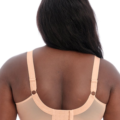 Goddess Keira GD6092 Nude Nursing Wire Free Banded Bra back view