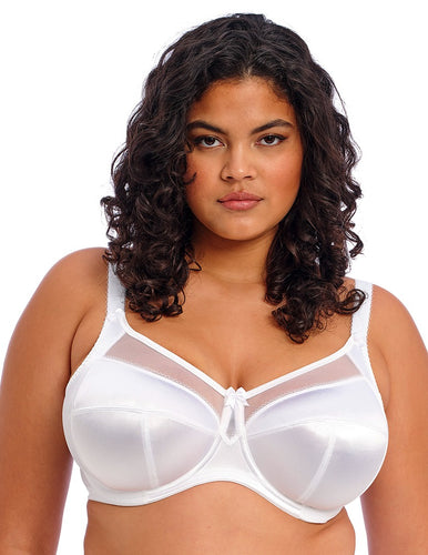 Goddess Keira GD6090 White Underwire Banded Bra front