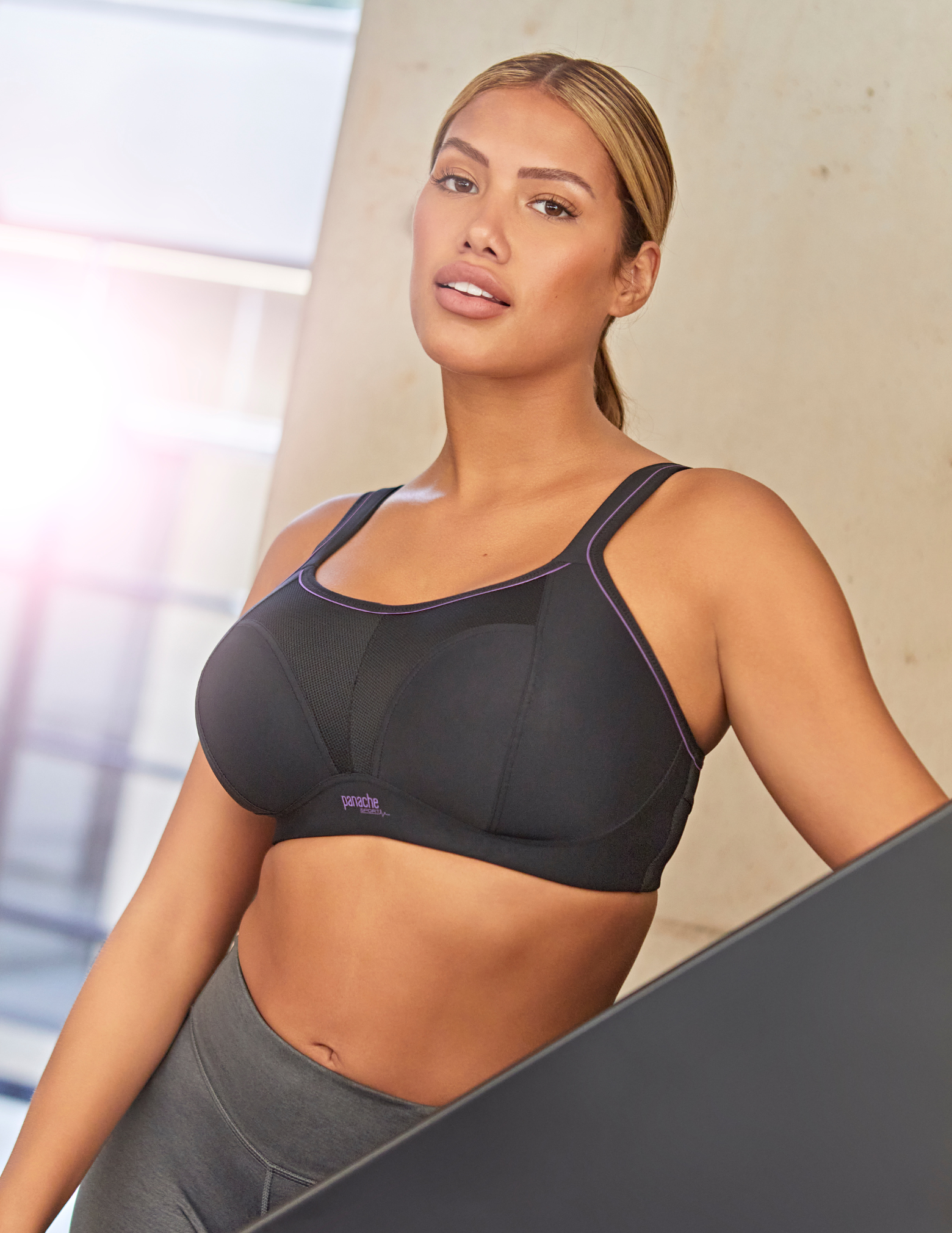 Non Wired Convertible Sports Bra