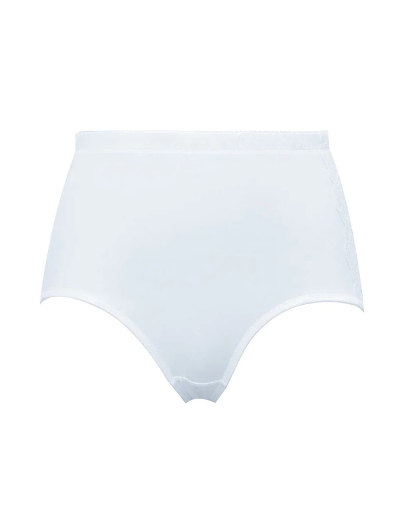 Parfait Casey P50155 Pearl White High Waist Panty cutout