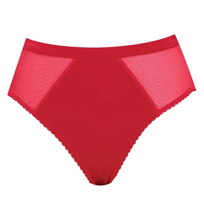 Parfait PP306 Racing Red Micro Dressy French Cut Panty cutout