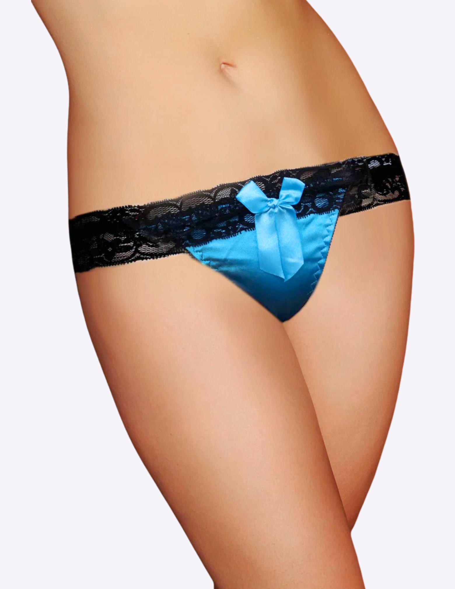 Satin Thong Panty