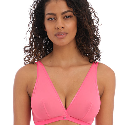 Freya AA400917 Pink Snapshot Non Wired Bralette front view