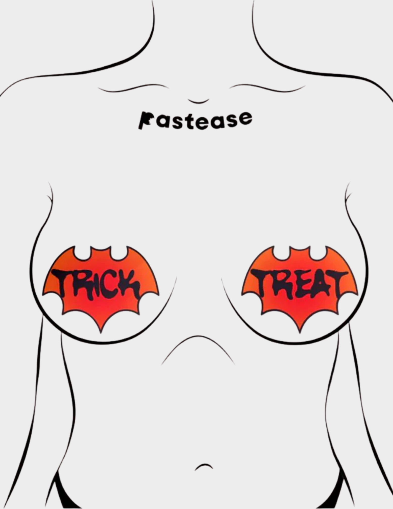 Trick or Treat Bat Nipple Covers