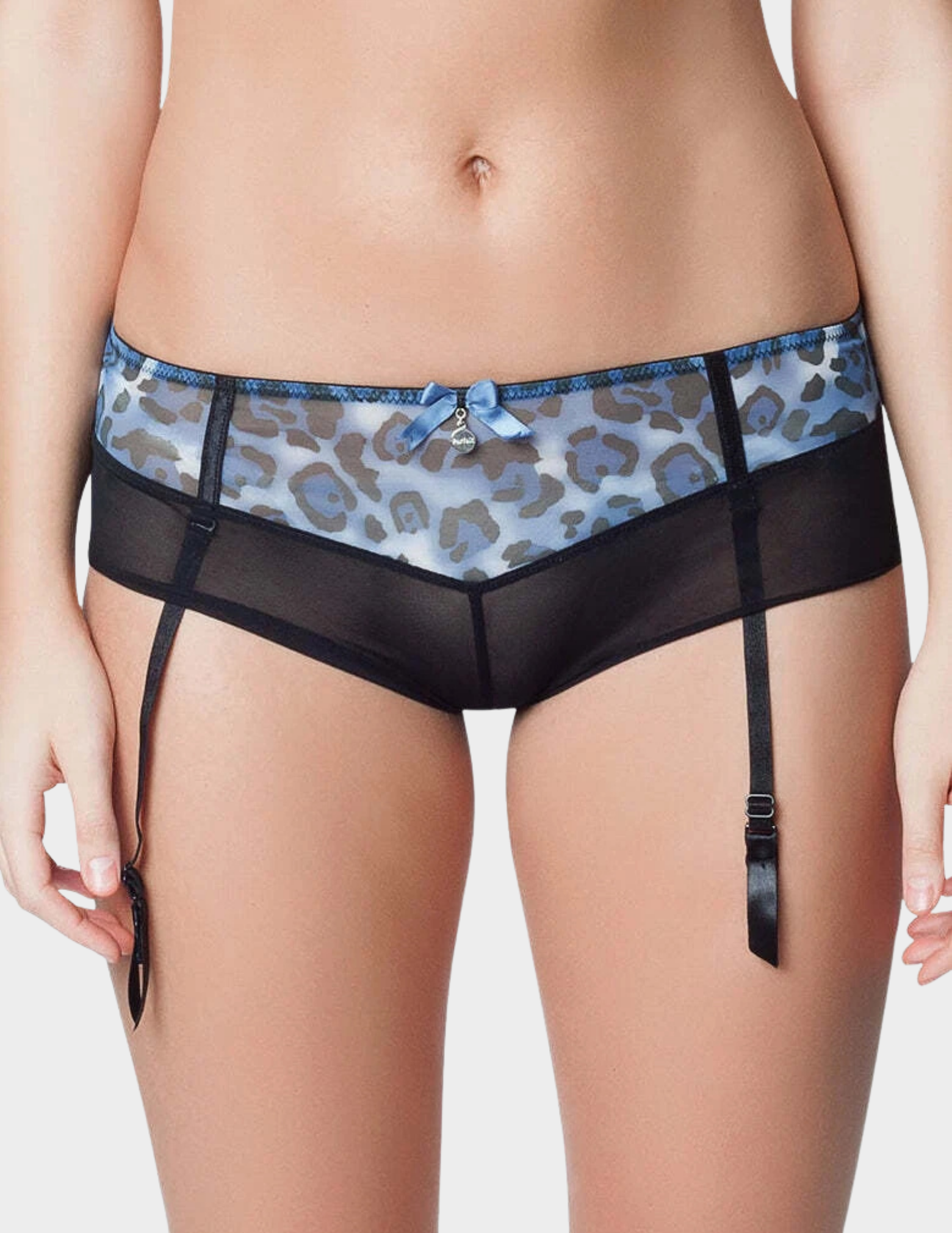 Leslie Boyshort Garter Brief