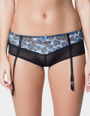 Leslie Boyshort Garter Brief