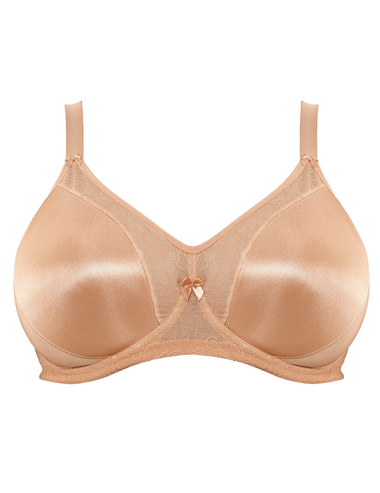 womens bijou underwire banded moulded bra, 40h, sand 