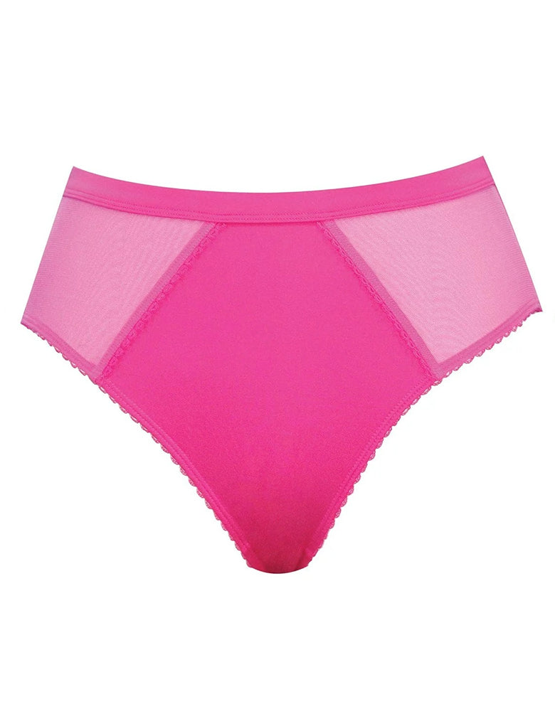 Parfait PP306 Bright Pink Micro Dressy French Cut Panty cutout