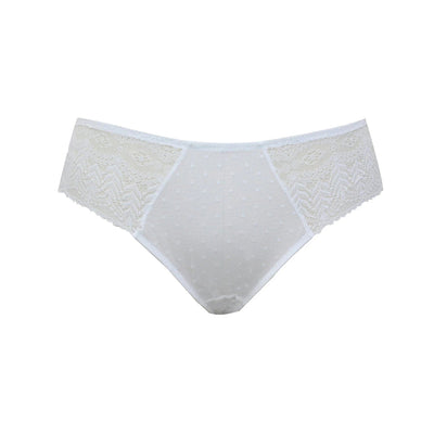 Parfait P5955 Pearl White Hipster Panty cutout