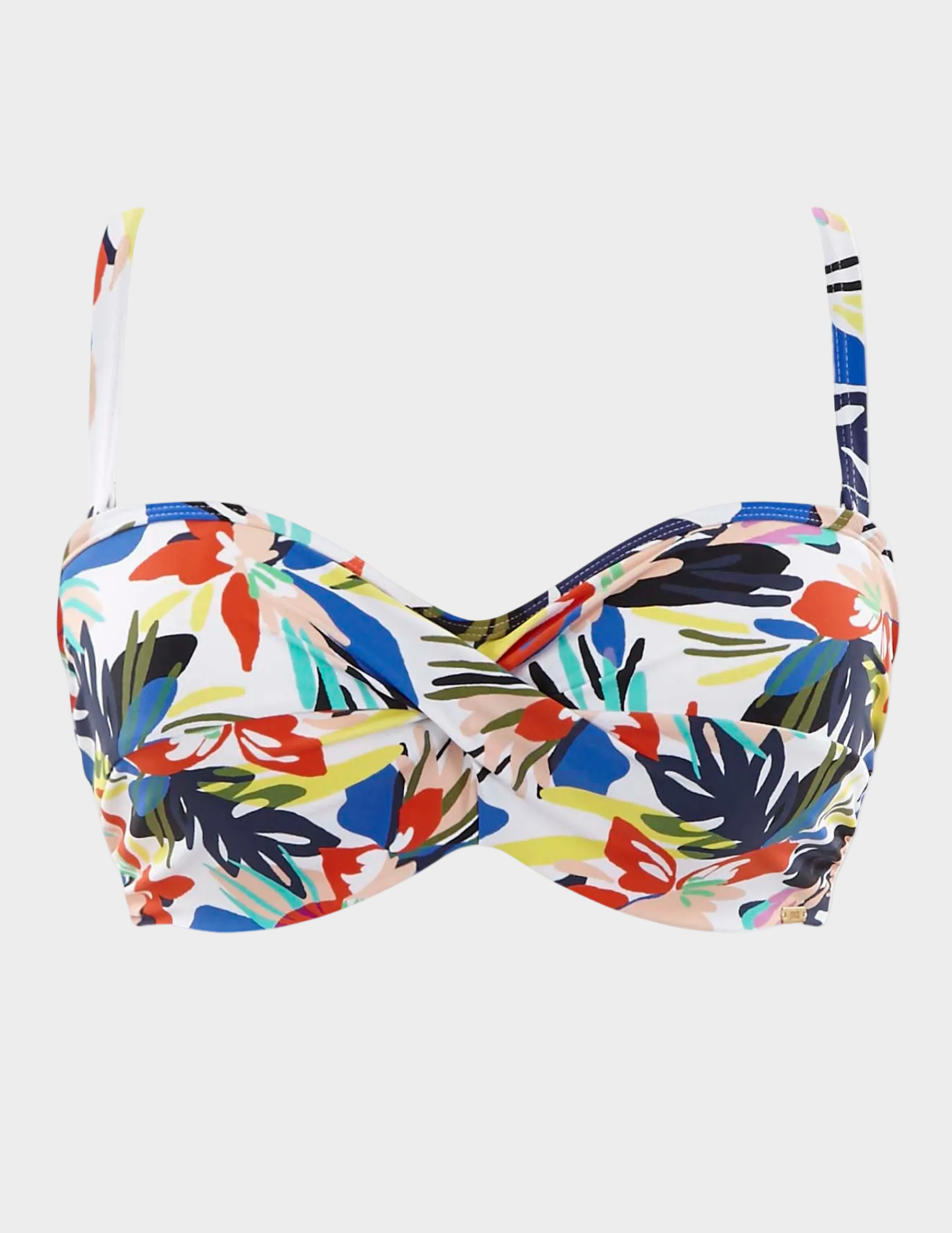 Anya Riva Twist Bandeau Bikini Top