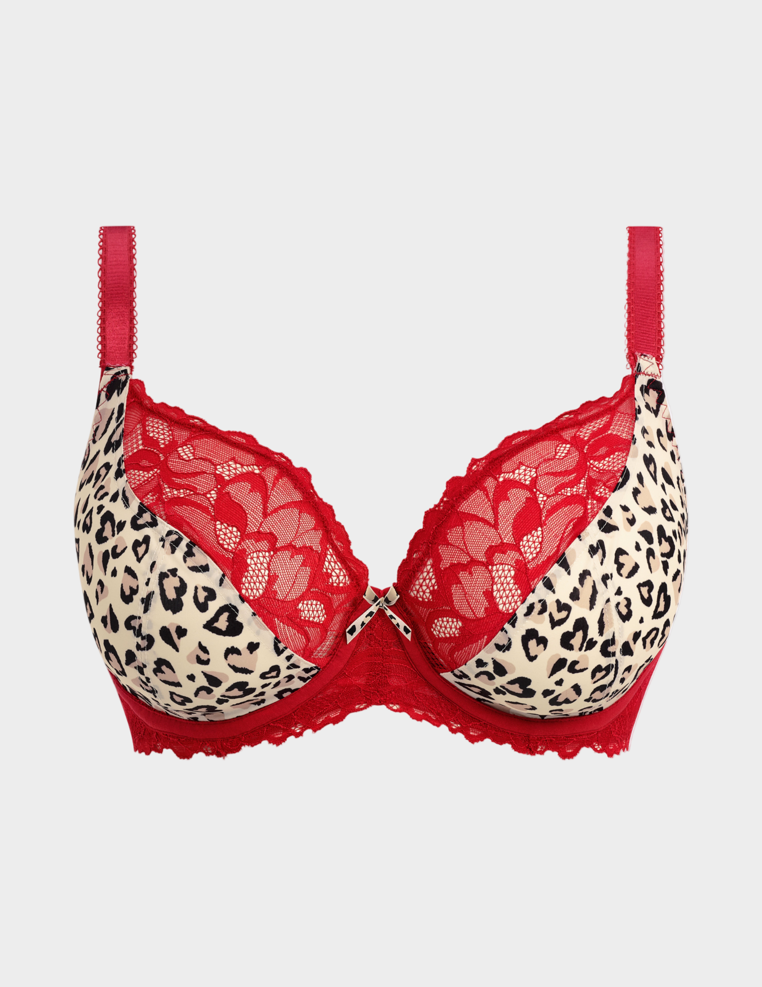 Freya Cherish Me bra in Red Leopard