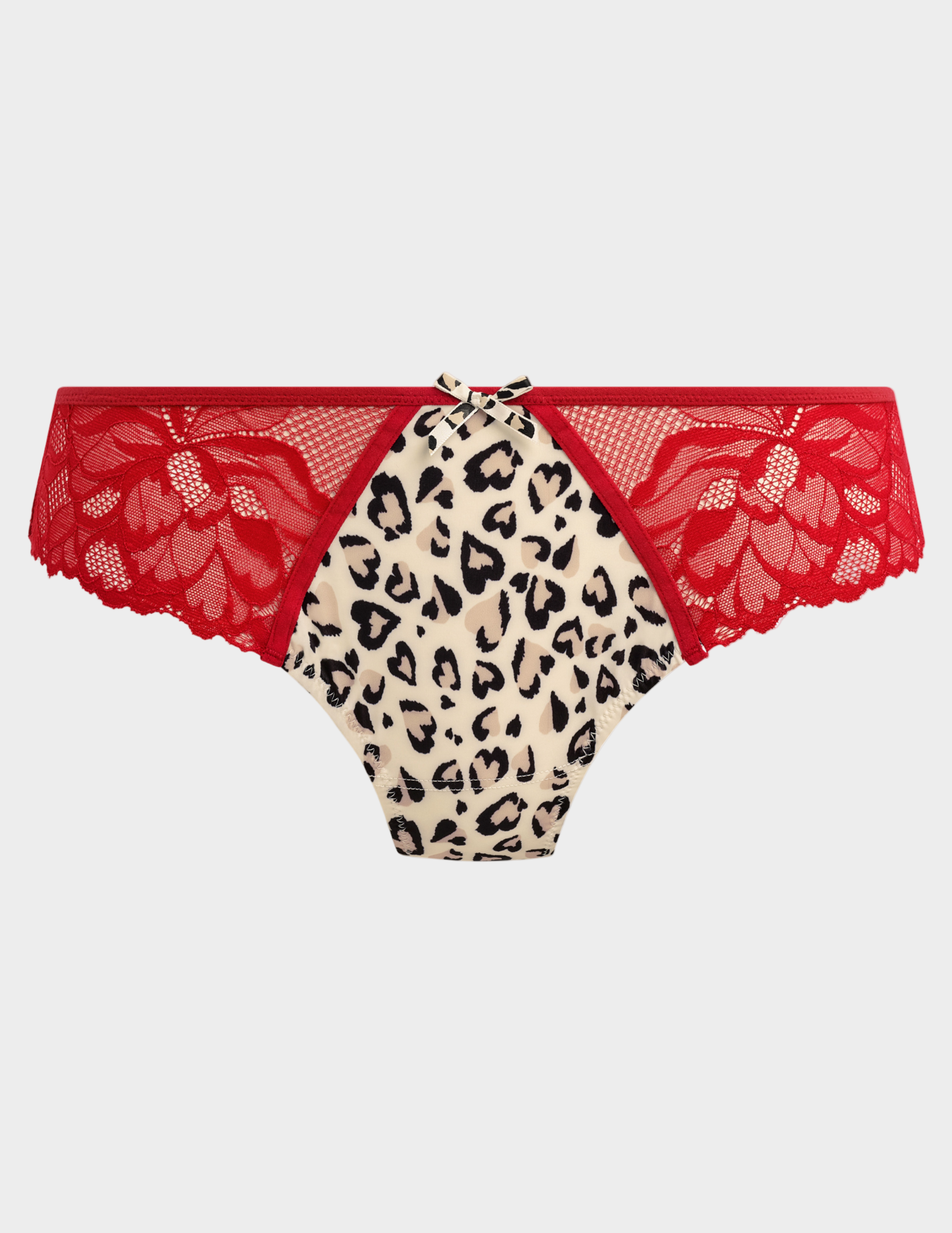 Freya Cherish Me brief in Red Leopard