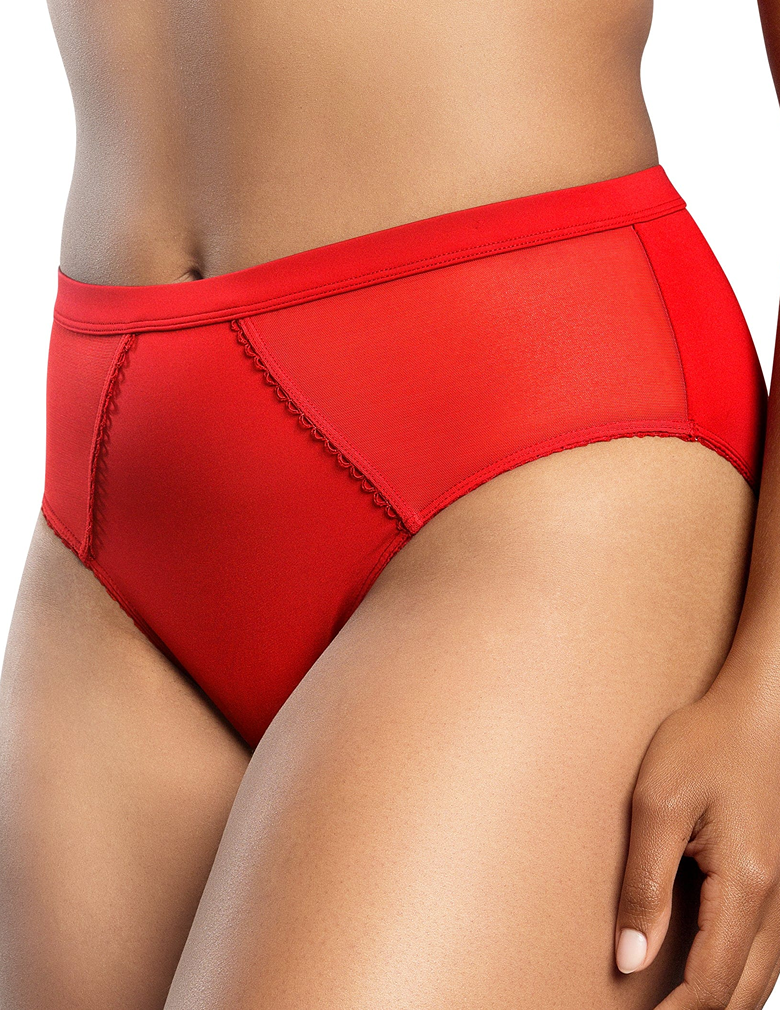 Parfait PP306 Racing Red Micro Dressy French Cut Panty side view