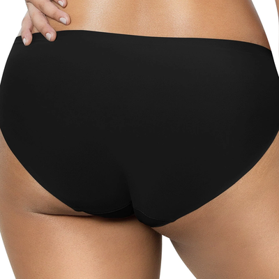 Parfait PP505 Black Bonded Smooth Hipster Panty back view