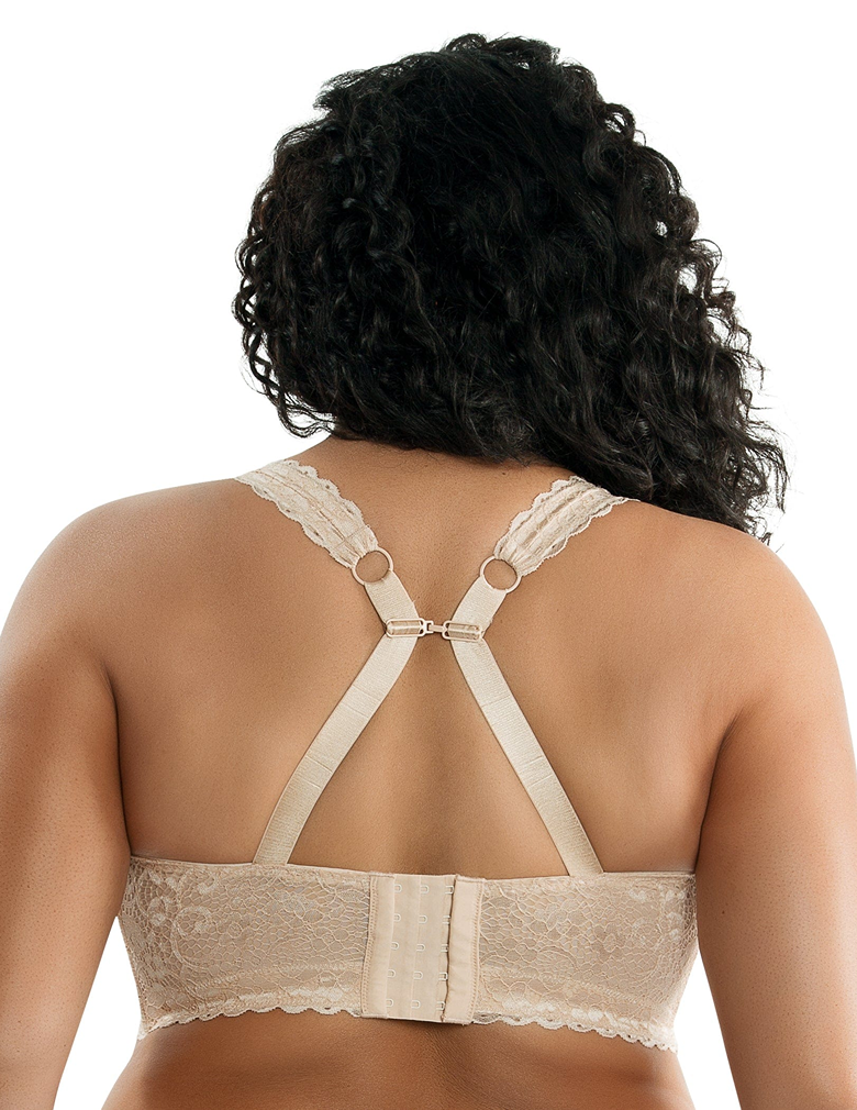 Parfait P5482 Adriana Bare Wirefree Lace Bralette back view