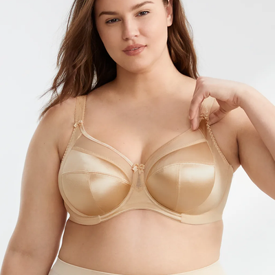 Goddess Keira GD6090 Nude Underwire Banded Bra