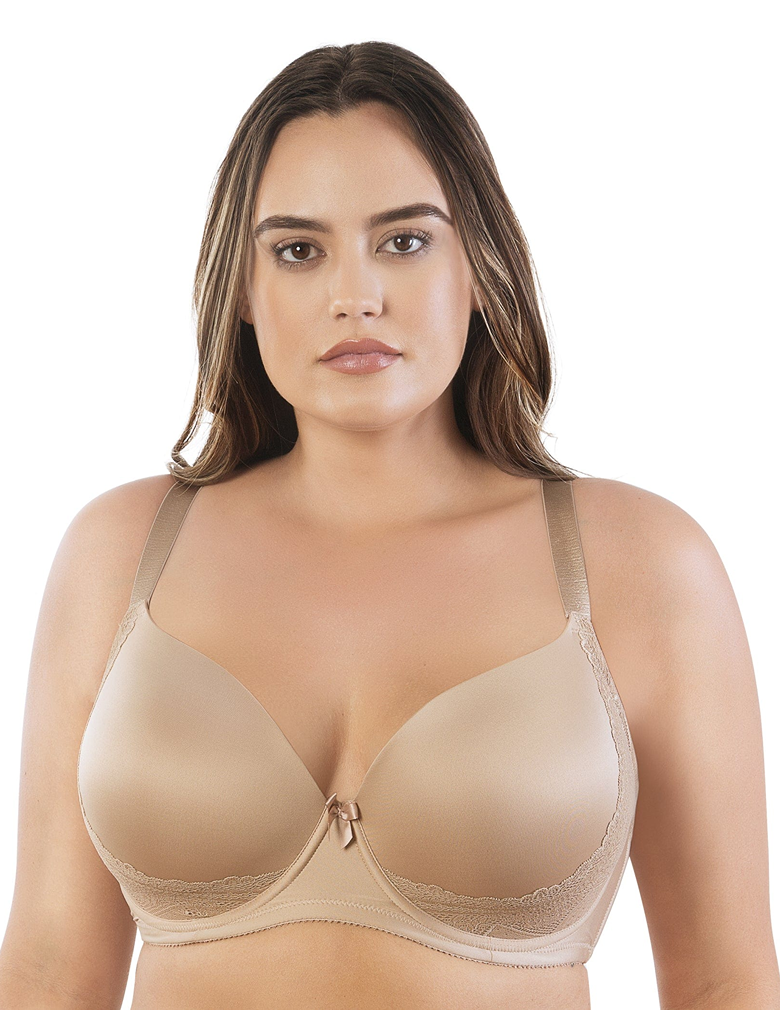 40F Bra Size in Nude Minimizer and Three Section Cup Bras