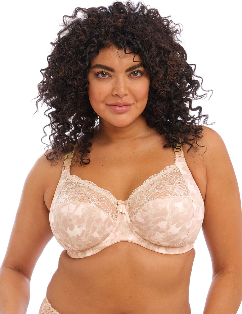 Elomi Morgan EL4110 Toasted Almond Underwire Banded Stretch Bra front