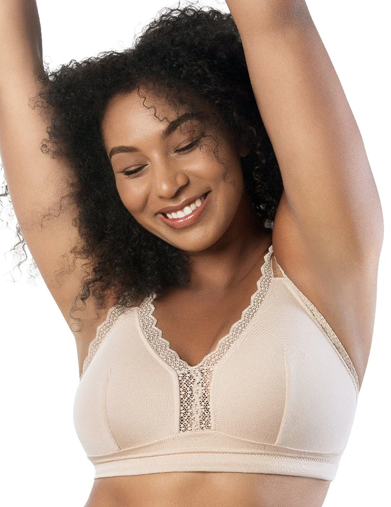 Parfait Dalis P5641 Bare Wirefree Seamed Bralette front 1