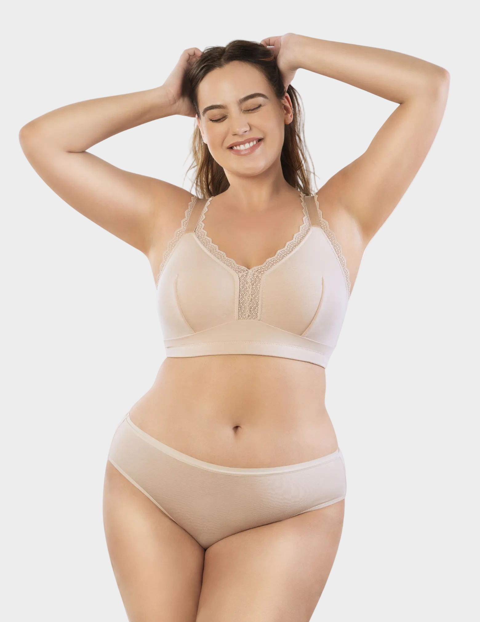 Dalis Wireless Seamed Bralette