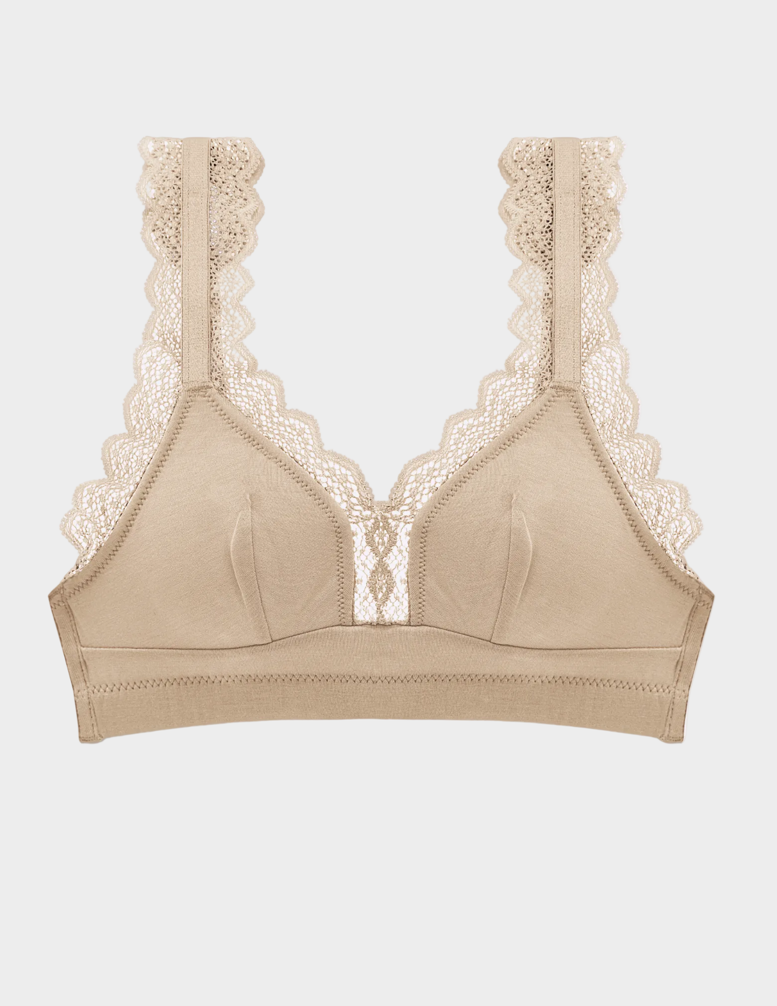 Dalis Wireless Seamed Bralette