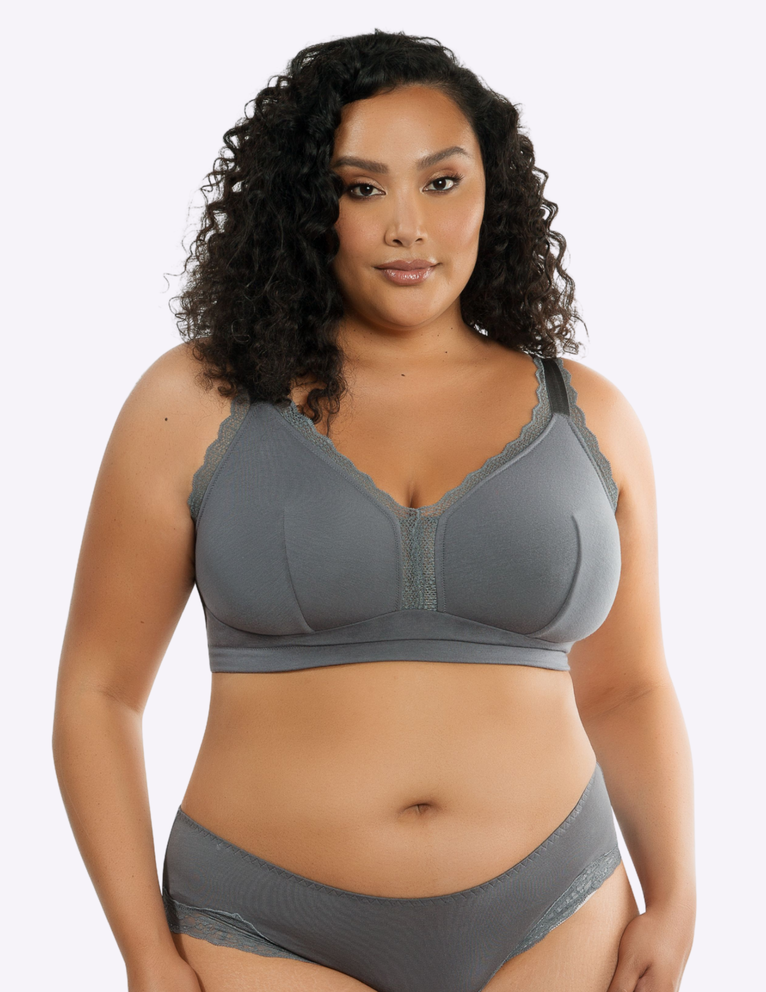 Dalis Wireless Seamed Bralette