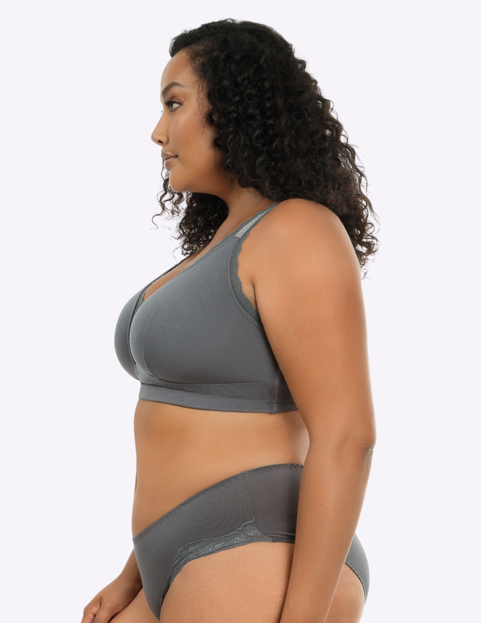 Dalis Wireless Seamed Bralette