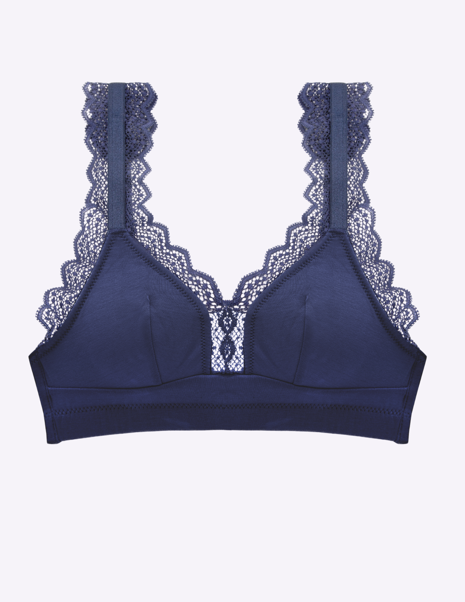 Dalis Wireless Seamed Bralette