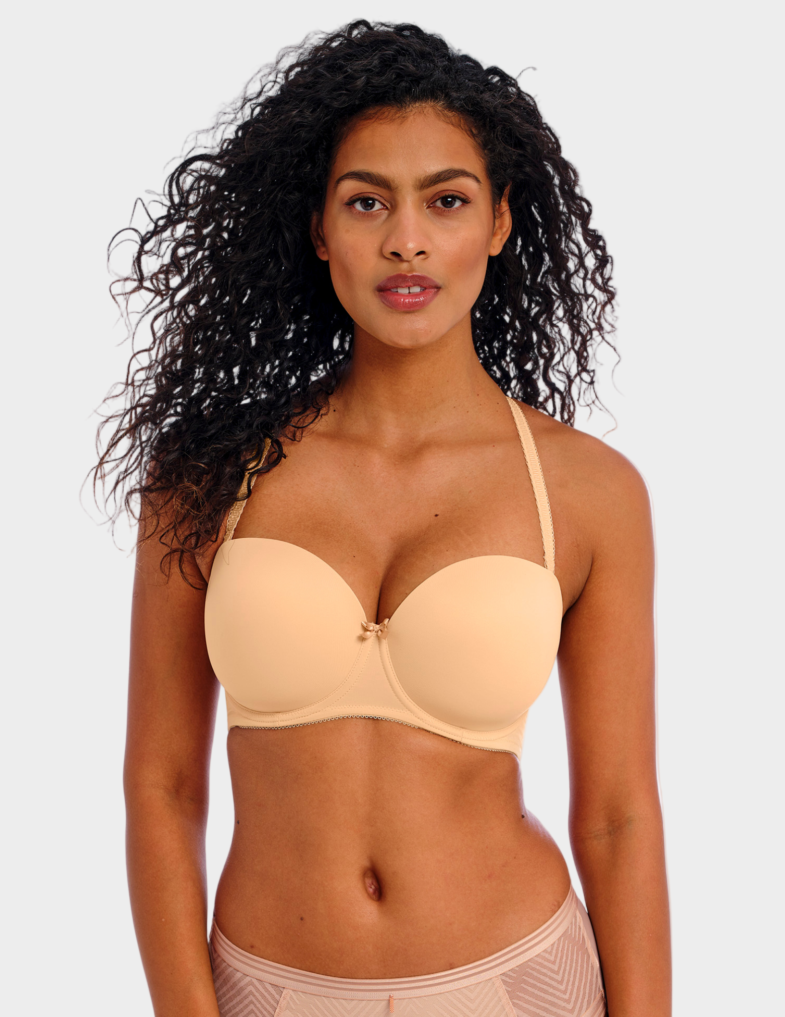 Deco Underwire Molded Strapless Bra