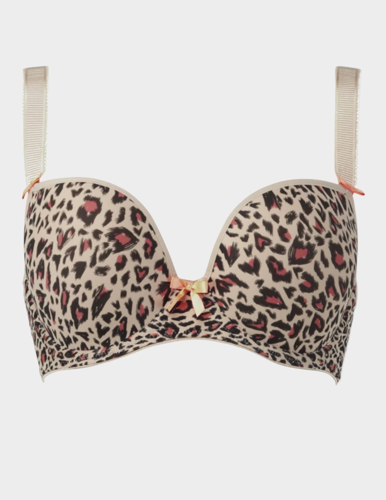 Deco Underwire Moulded Plunge Bra