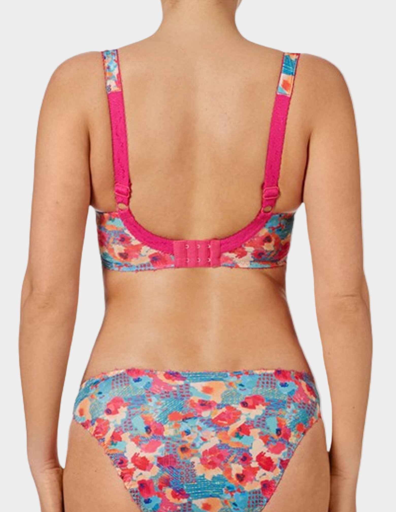 Doodle Underwire Plunge Balconette Bra