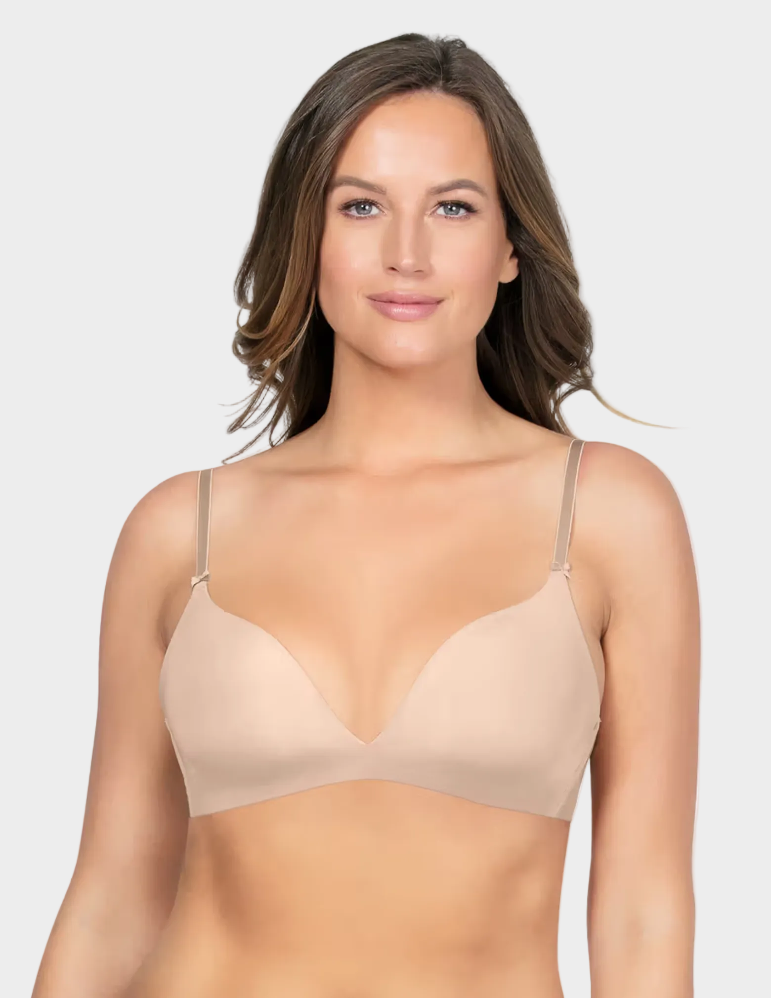 Emma Padded Wire Free Plunge Bra