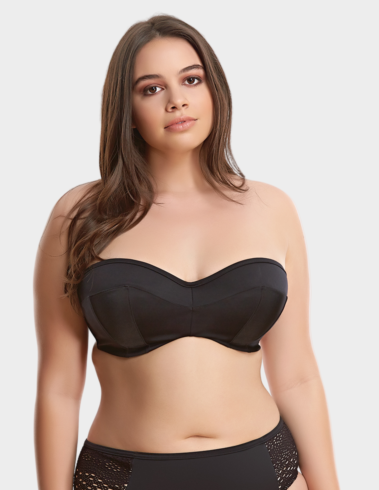 Essentials Underwire Bandeau Bikini Top