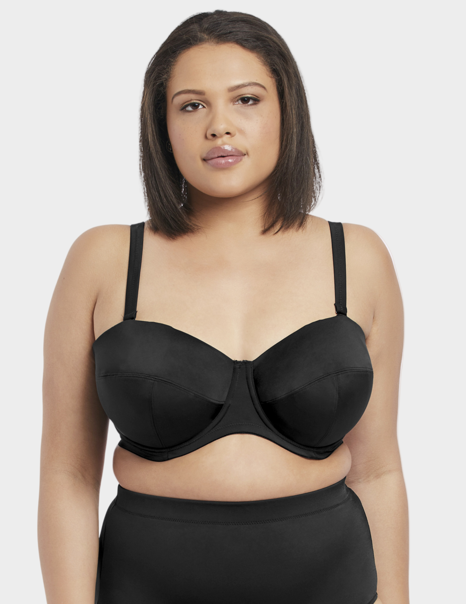 Essentials Underwire Bandeau Bikini Top