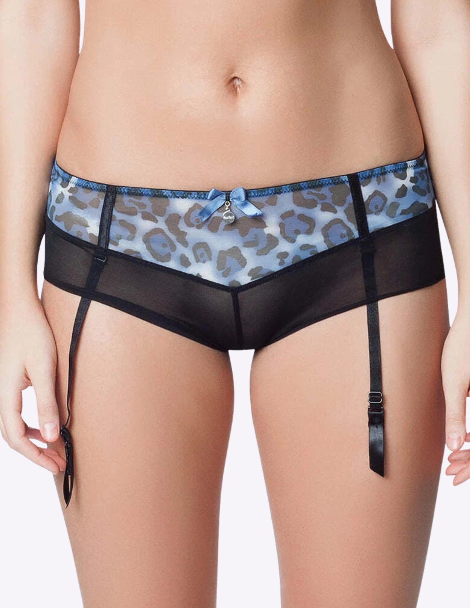 Leslie Boyshort Garter Brief