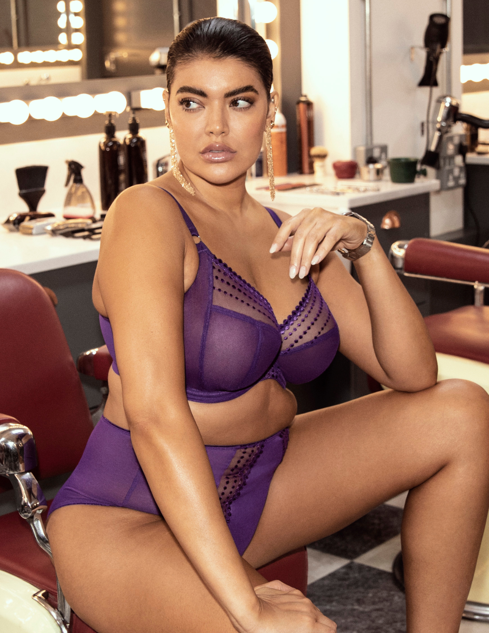 Matilda Underwire Plunge Bra