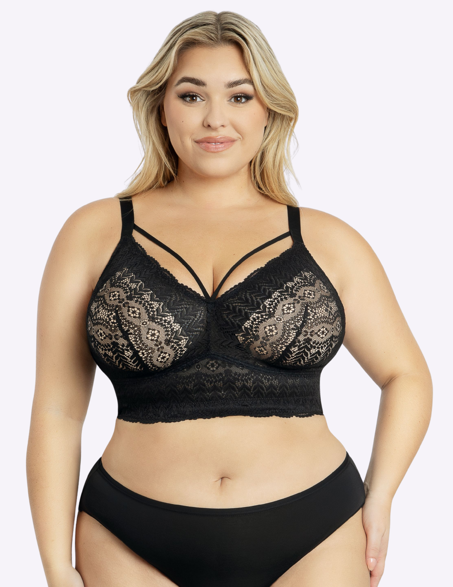 Mia Lace Wireless Padded Bralette