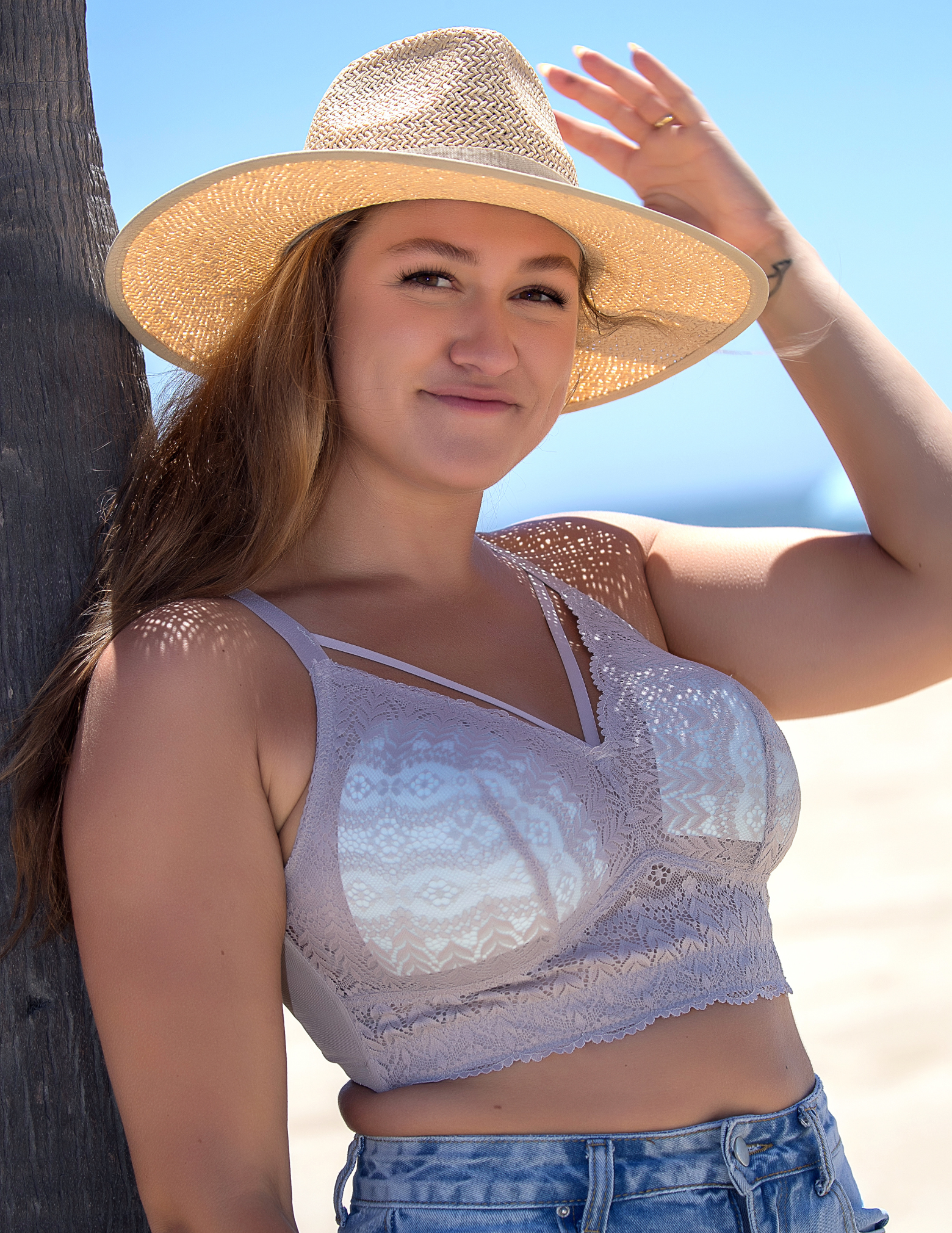 Mia Lace Wireless Padded Bralette