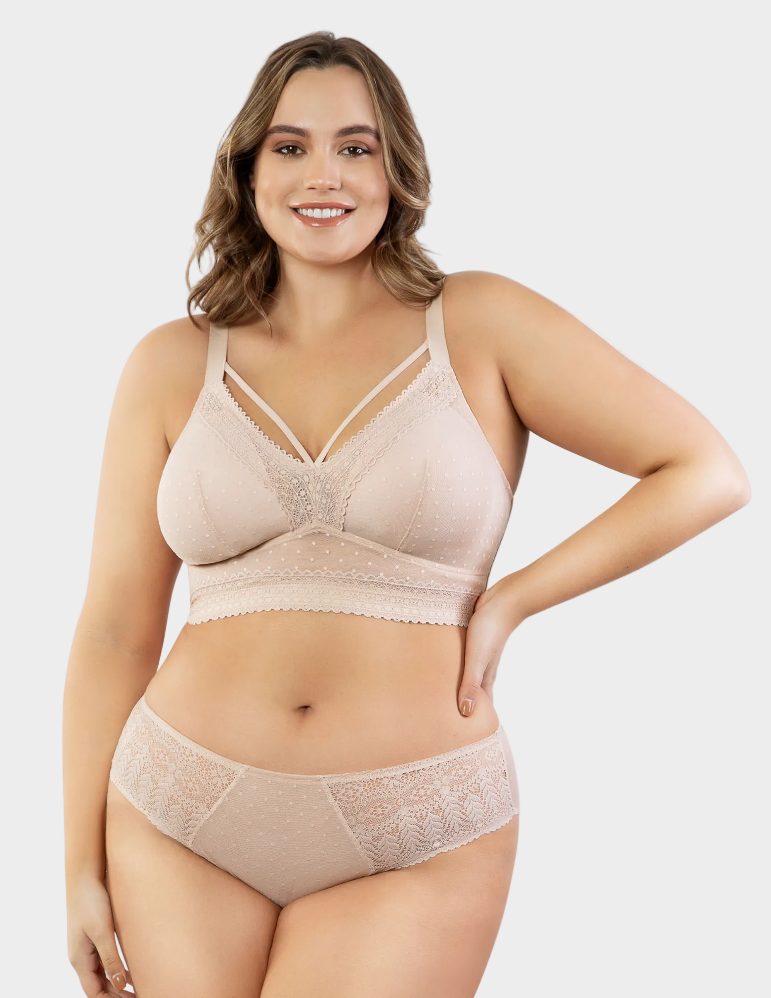 Mia Dot Wireless Padded Bralette