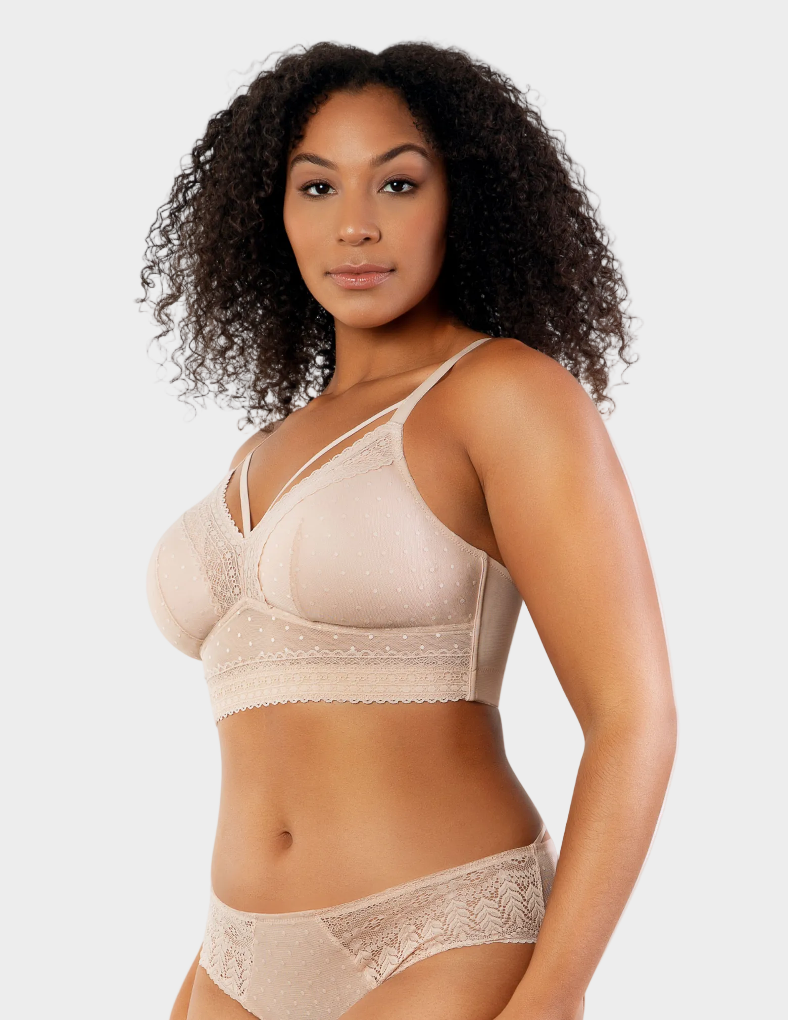 Mia Dot Wireless Padded Bralette