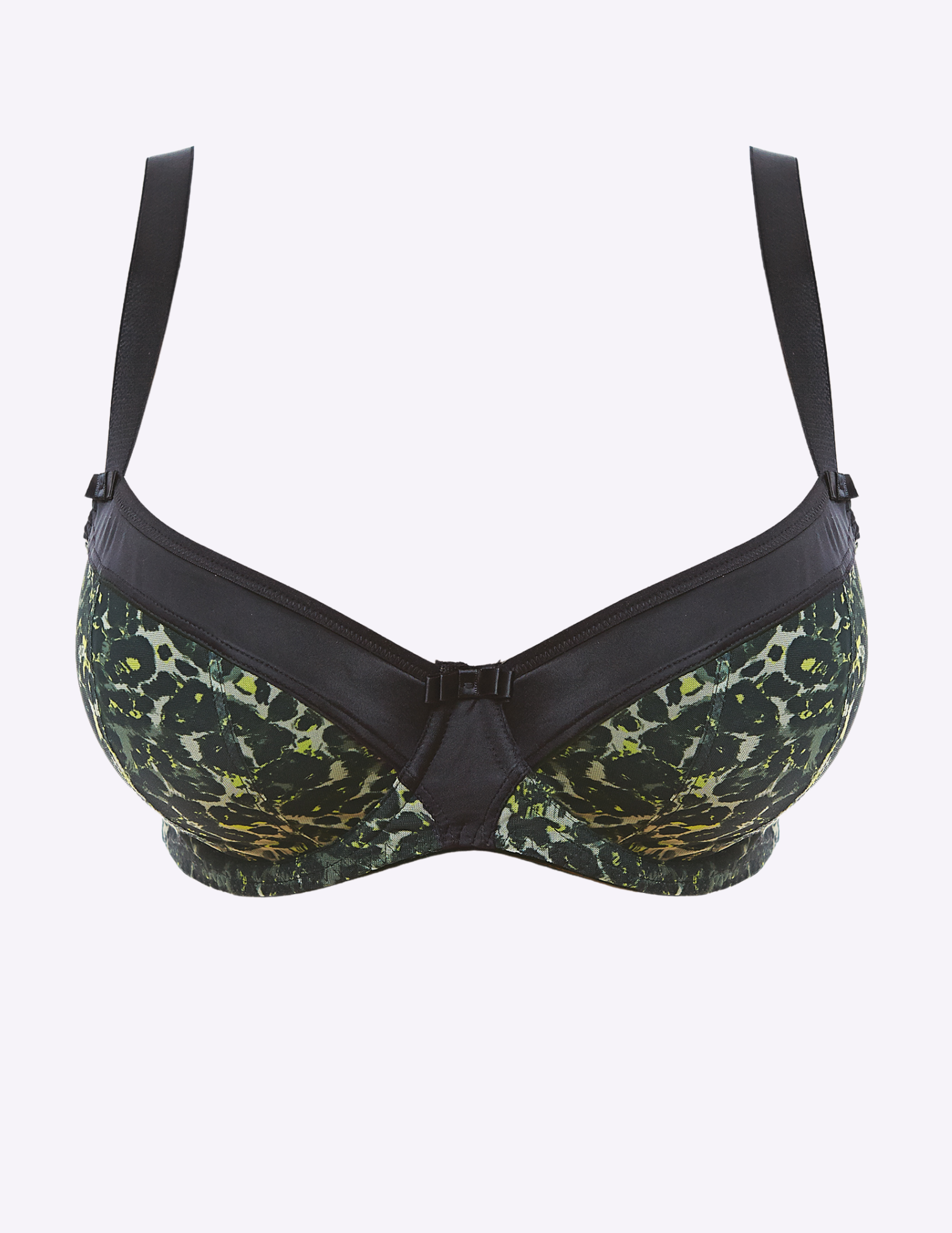 Pin Up Underwire Padded Half Cup Bra