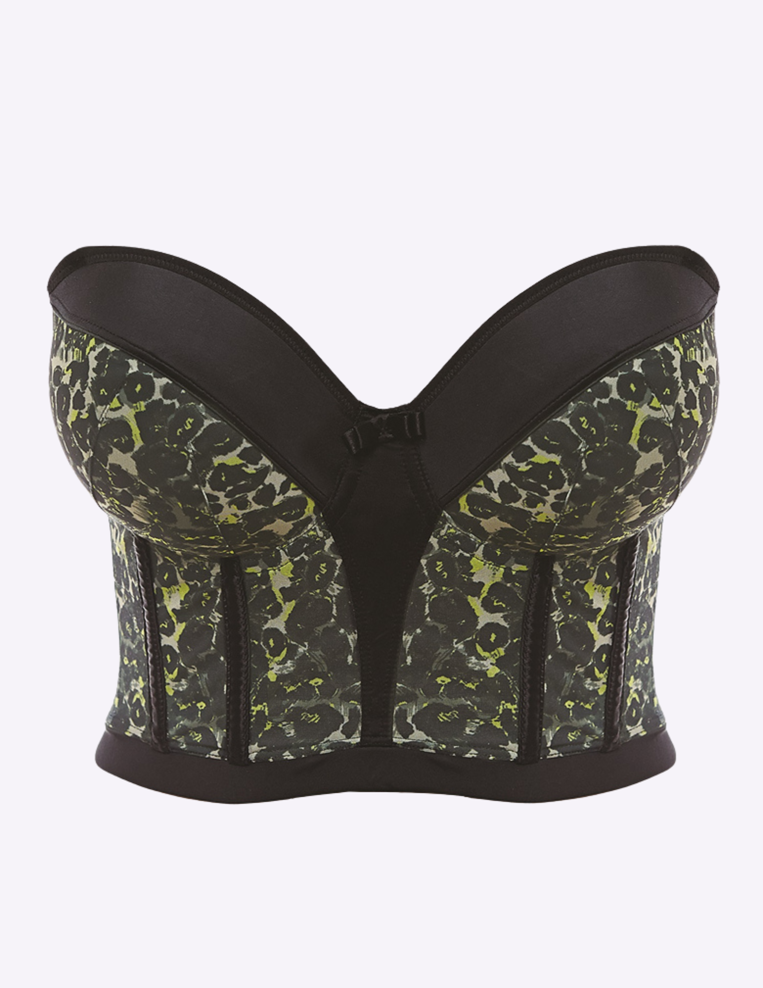 Pin Up Underwire Padded Strapless Bustier Bra