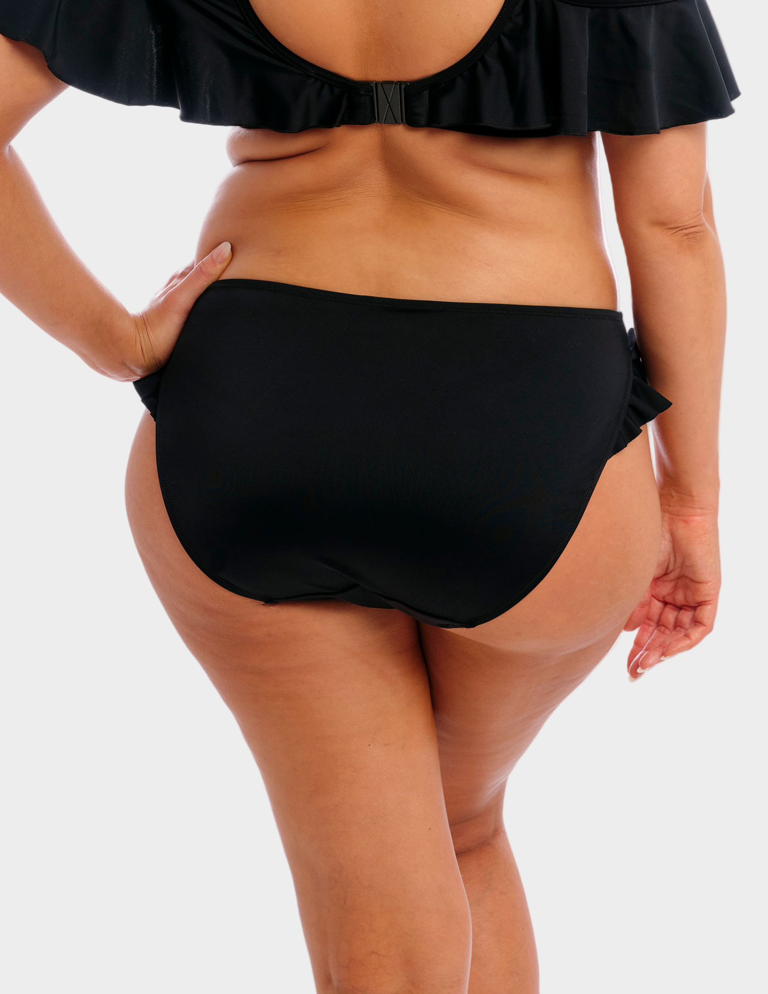 Plain Sailing High Leg Bikini Brief