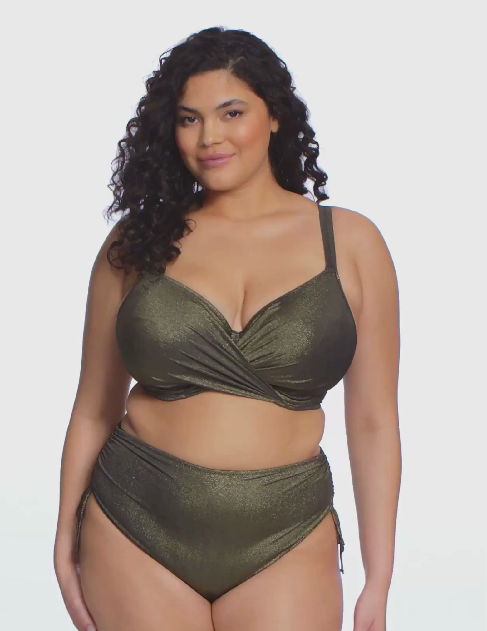 Load video: Sunset Shimmer Adjustable Bikini Brief