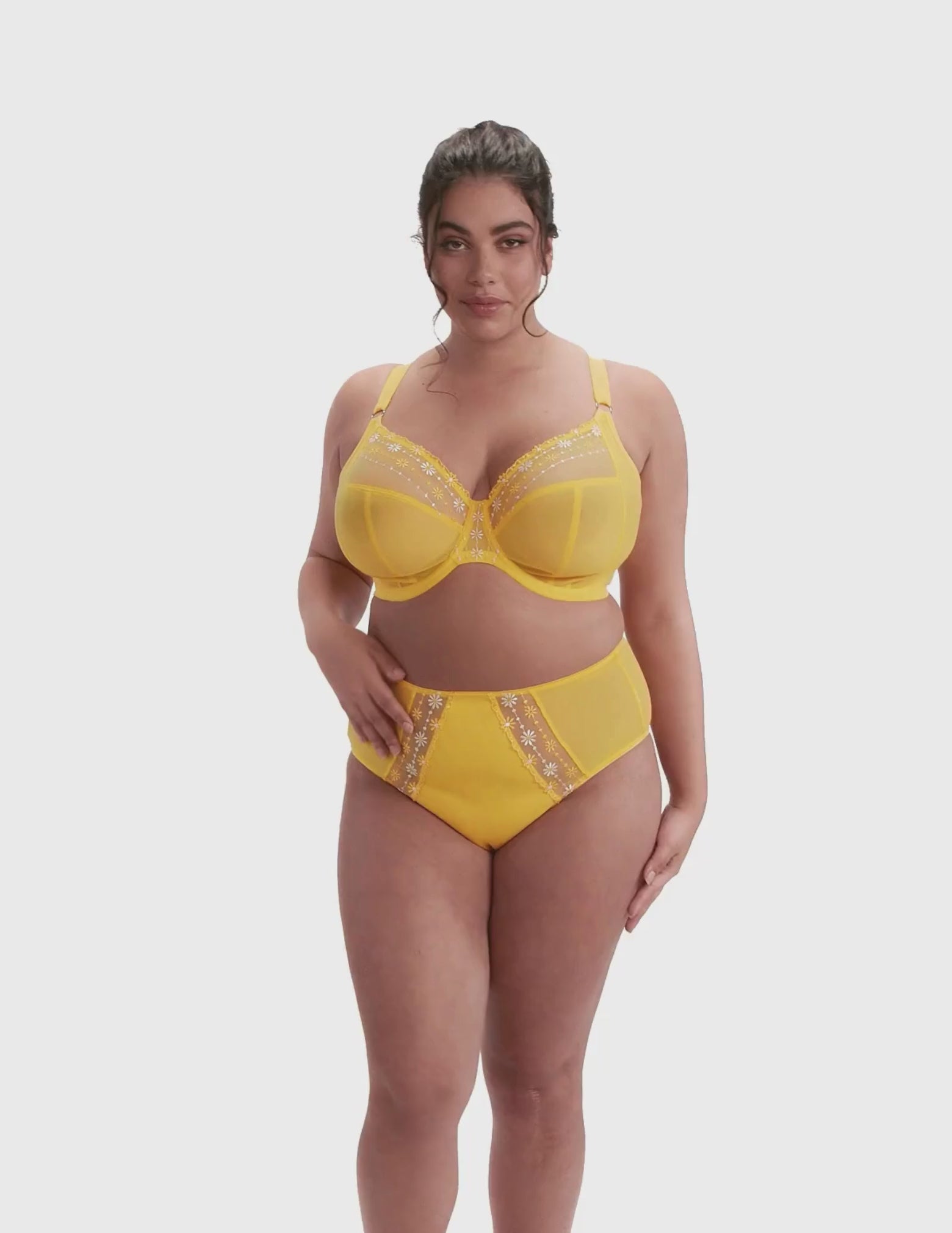 Load video: Matilda Underwire Plunge Bra