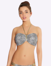 Pure Shores Underwire Padded Bandeau Bikini Top