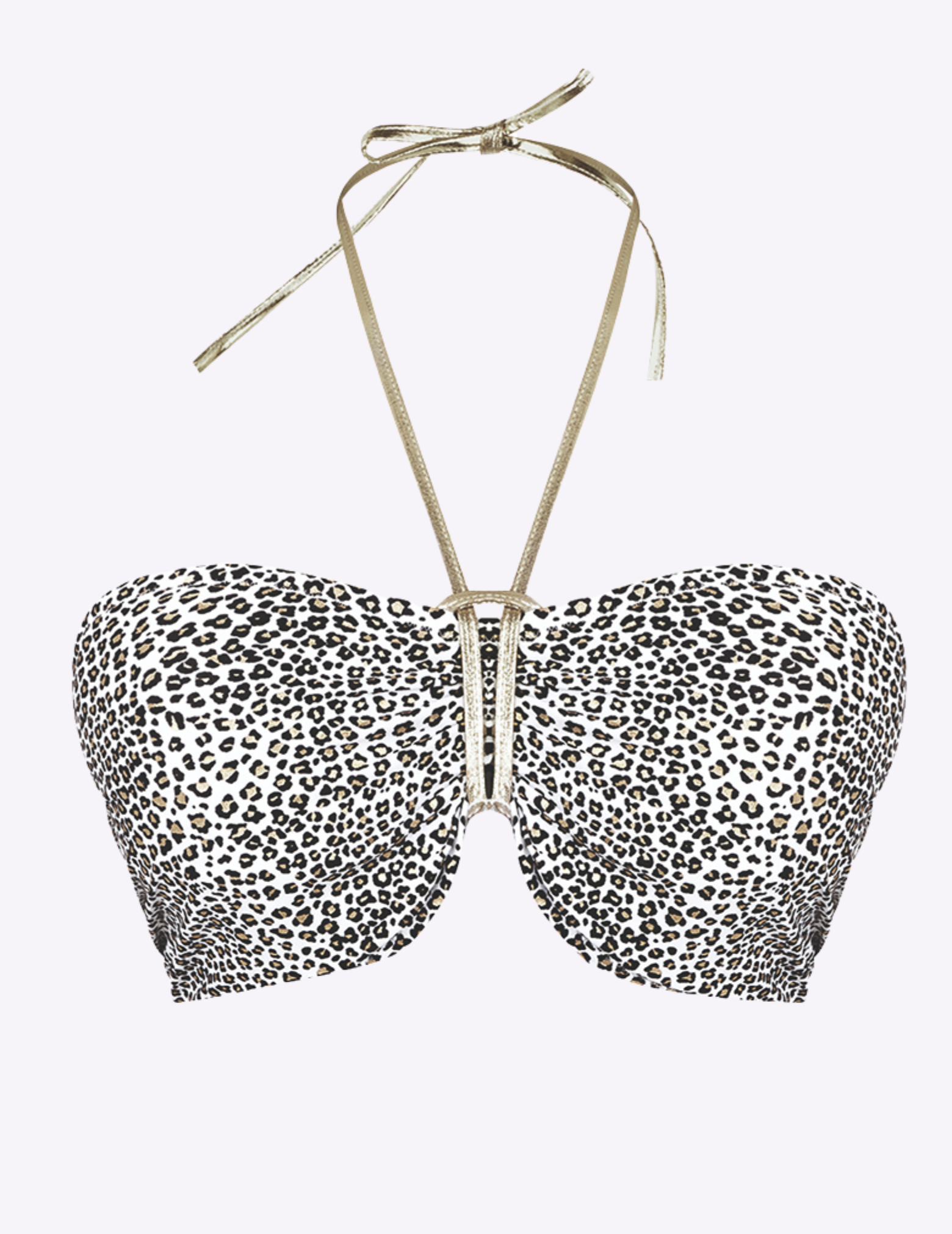 Pure Shores Underwire Padded Bandeau Bikini Top