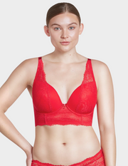 Sandrine Plunge Longline Bra